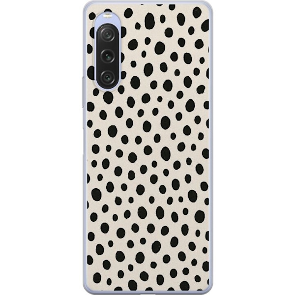 Sony Xperia 10 V Gennemsigtig cover Dot Dance