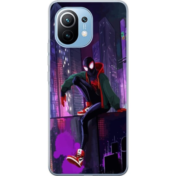 Xiaomi Mi 11 Gennemsigtig cover Fortnite - Spider-Man