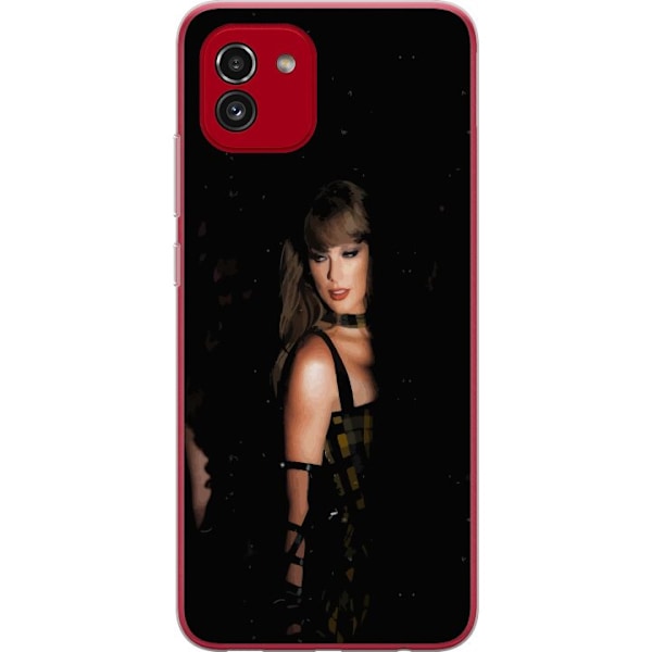 Samsung Galaxy A03 Gjennomsiktig deksel Taylor Swift