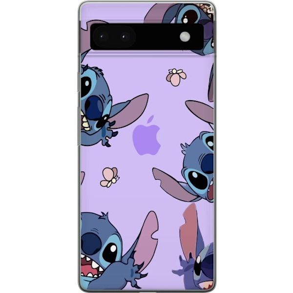 Google Pixel 6a Läpinäkyvä kuori Stitch