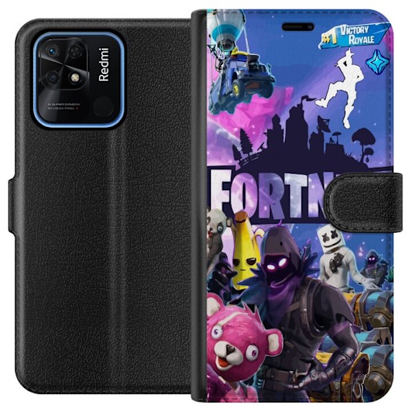 Xiaomi Redmi 10C Lommeboketui Fortnite