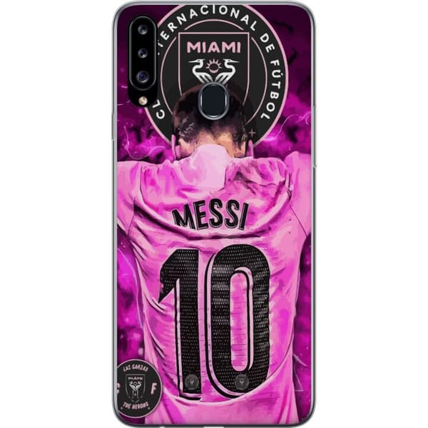 Kompatibelt Mobilskal till Samsung Galaxy A20s Messi