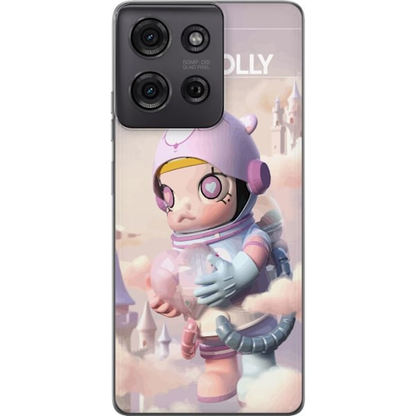 Motorola Moto G75 Gjennomsiktig deksel Mega Space Molly Care B