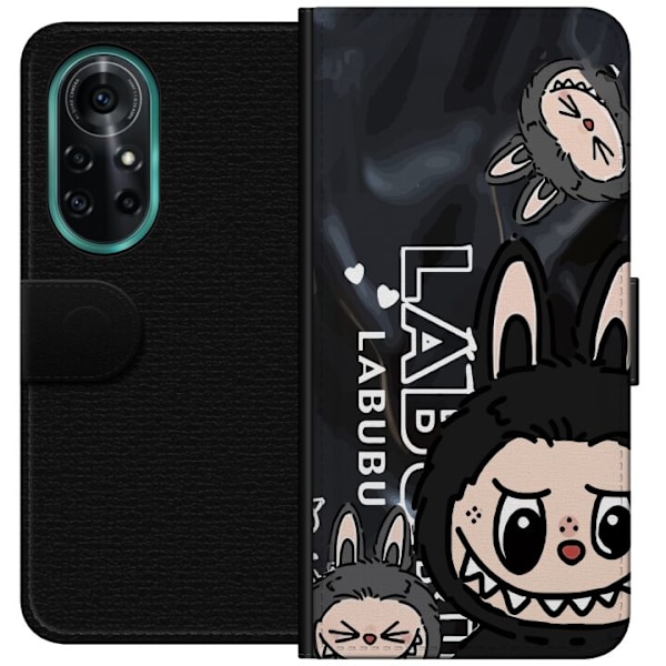 Huawei nova 8 Pro Tegnebogsetui <nl>Labubu Black Energy - Sort
