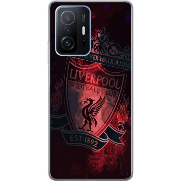 Xiaomi 11T Pro Läpinäkyvä kuori Liverpool