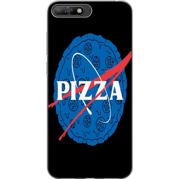 Huawei Y6 (2018) Läpinäkyvä kuori Pizza Nasa