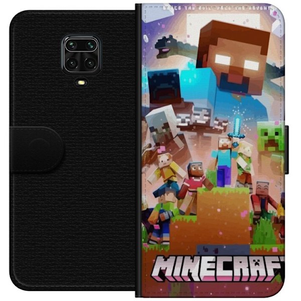 Xiaomi Redmi Note 9 Pro Tegnebogsetui Minecraft