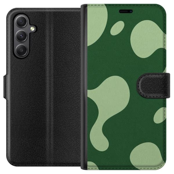 Yhteensopiva Lompakkokotelo Samsung Galaxy S23 FE Matcha-sula vihreä