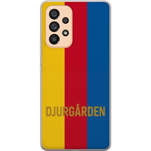 Samsung Galaxy A53 5G Gjennomsiktig deksel Djurgården – fot