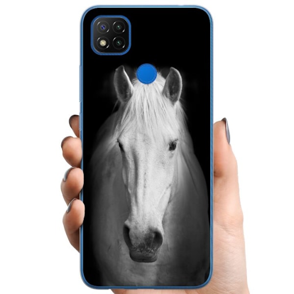 Xiaomi Redmi 9C NFC TPU Mobilskal Häst