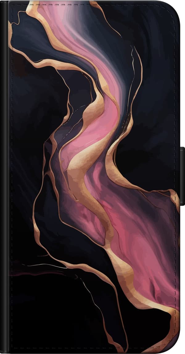 Kompatibel Tegnebogsetui til OnePlus 9 Pro Marmor Mønster Luksus Design Natur
