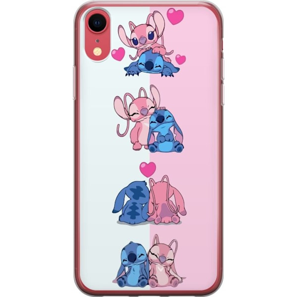 Apple iPhone XR Läpinäkyvä kuori Lilo & Stitch