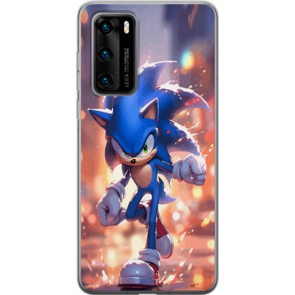 Huawei P40 Gennemsigtig cover Sonic
