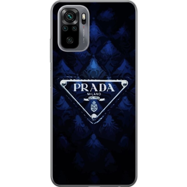 Xiaomi Redmi Note 10 Gjennomsiktig deksel Prada Milano