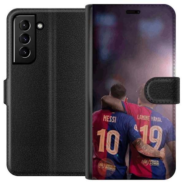 Samsung Galaxy S21+ 5G Lommeboketui Lamine Yamal VS Messi