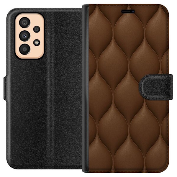 Samsung Galaxy A33 5G Plånboksfodral Cocoa Scales