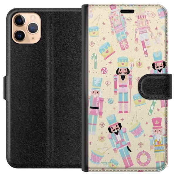 Kompatibel Tegnebogsetui til Apple iPhone 11 Pro Max Jul pink