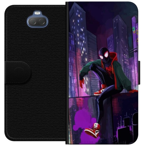 Sony Xperia 10 Plus Lommeboketui Fortnite - Spider-Man