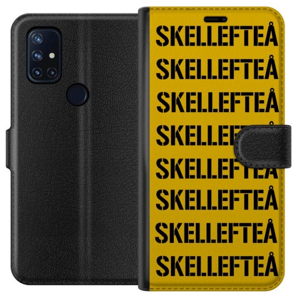 OnePlus Nord N10 5G Plånboksfodral Skellefteå SM GULD