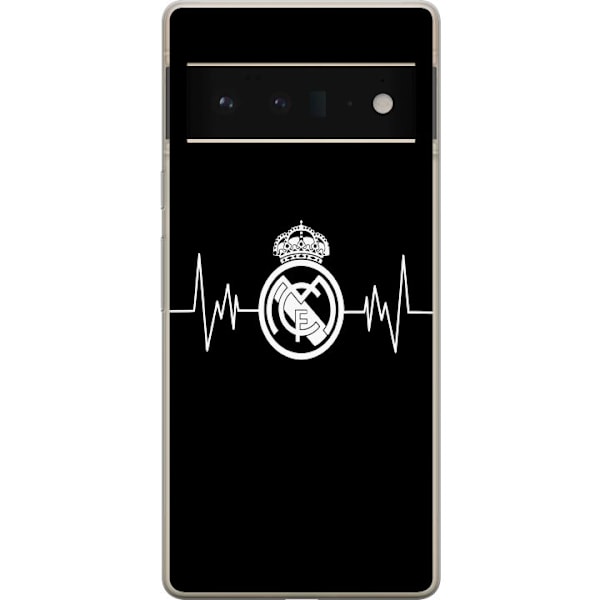 Google Pixel 6 Pro Läpinäkyvä kuori Real Madrid CF