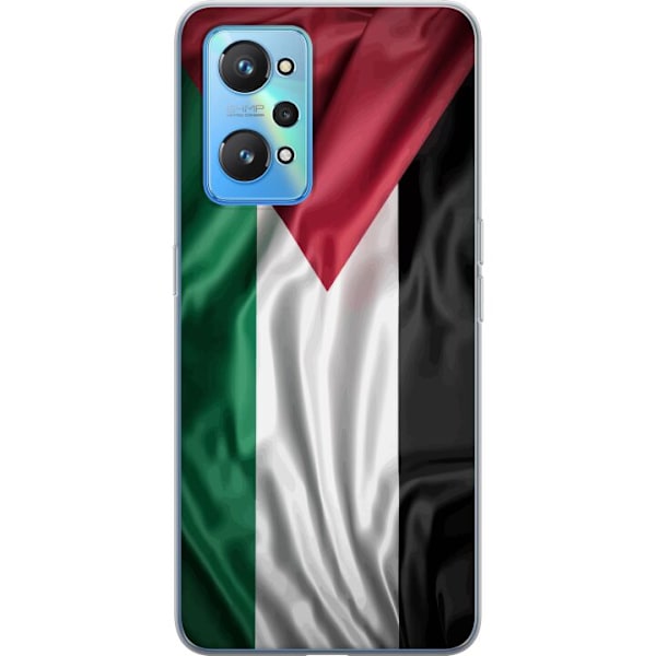 Realme GT Neo2 Läpinäkyvä kuori Palestiinan lippu – ikoninen vapauden symboli punaisessa, mustassa, valkoisessa ja vihreässä