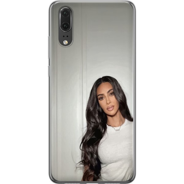 Huawei P20 Genomskinligt Skal Kim Kardashian – Iconic Style Collection