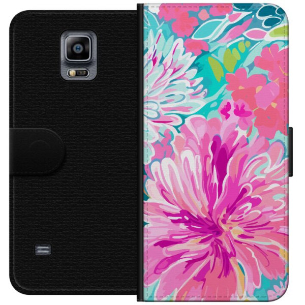 Samsung Galaxy Note 4 Plånboksfodral Blomsterruska