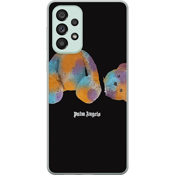 Samsung Galaxy A73 5G Gennemsigtig cover Teddy Palm Angels