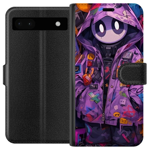 Google Pixel 6a Lommeboketui Anime