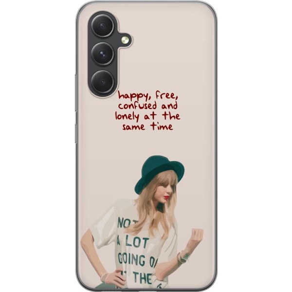 Samsung Galaxy S24 FE Gennemsigtig cover Taylor Swift 22