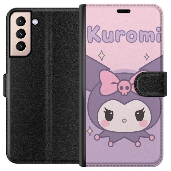 Samsung Galaxy S21 Lompakkokotelo Kuromi Kawaii