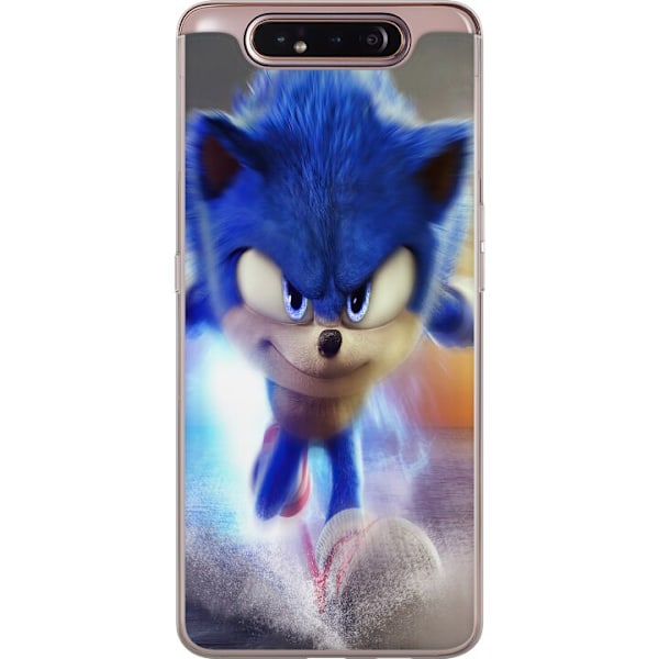 Samsung Galaxy A80 Läpinäkyvä kuori Sonic