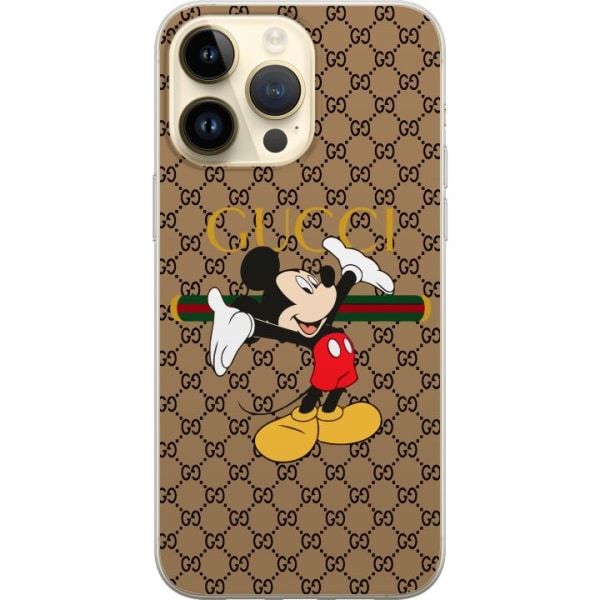 Apple iPhone 14 Pro Max Gennemsigtig cover GC Mickey Mus