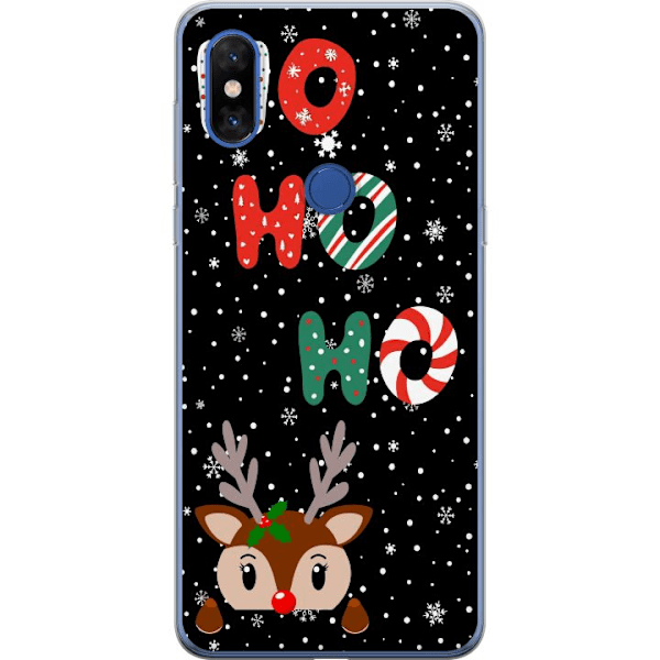 Xiaomi Mi Mix 3 Läpinäkyvä kuori HO HO HO