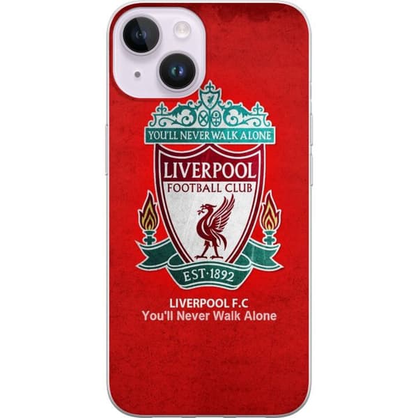 Kompatibelt Mobildeksel til Apple iPhone 15 Liverpool YNWA