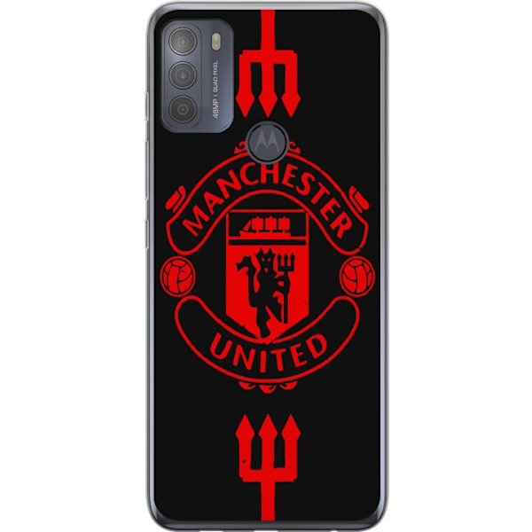 Motorola Moto G50 Gjennomsiktig deksel ManchesterUnited