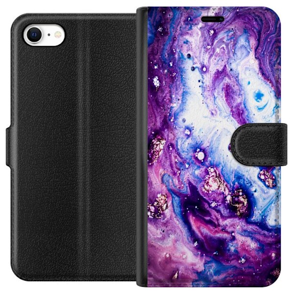 Apple iPhone 6 Tegnebogsetui Galakse Marmor