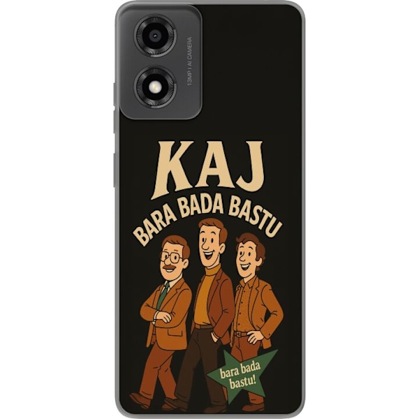 Motorola Moto E14 Gennemsigtig cover Festivalen Kaj Bara Bada
