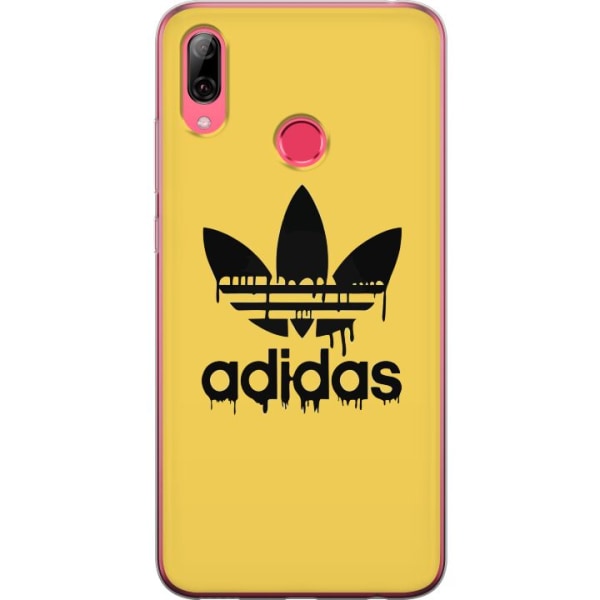 Huawei Y7 (2019) Gennemsigtig cover Adidas