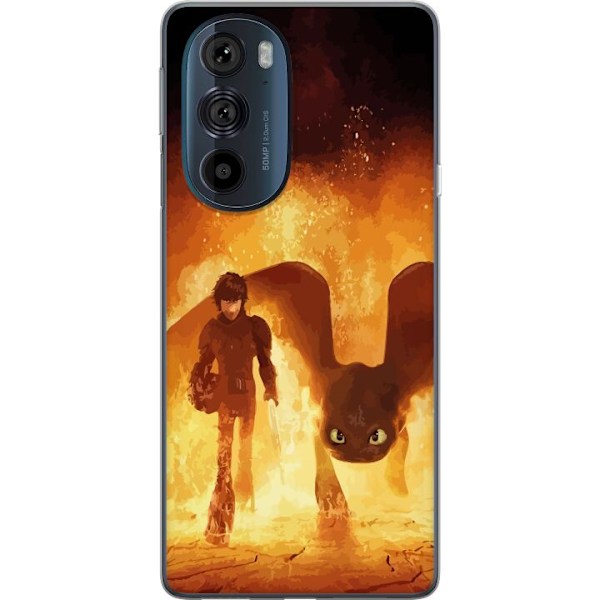 Motorola Edge 30 Pro Gennemsigtig cover Drage Træner