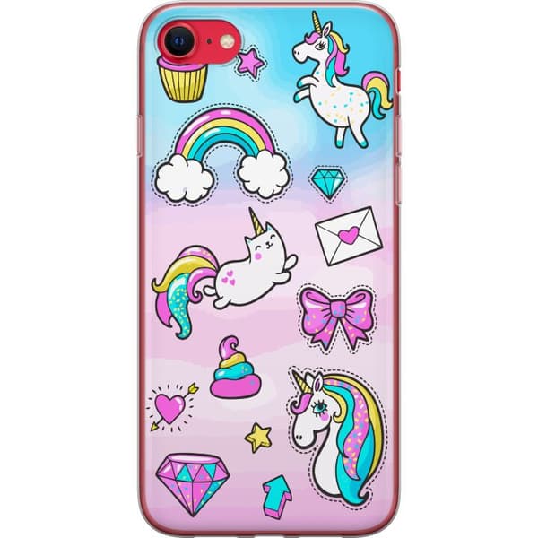 Kompatibel Mobilcover til Apple iPhone SE (2022) Unicorn