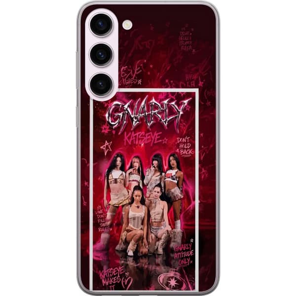 Kompatibelt Mobildeksel til Samsung Galaxy S23+ KATSEYE rosa