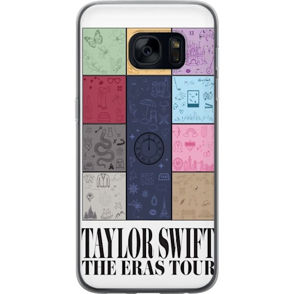 Samsung Galaxy S7 Gennemsigtig cover Taylor Swift Farver