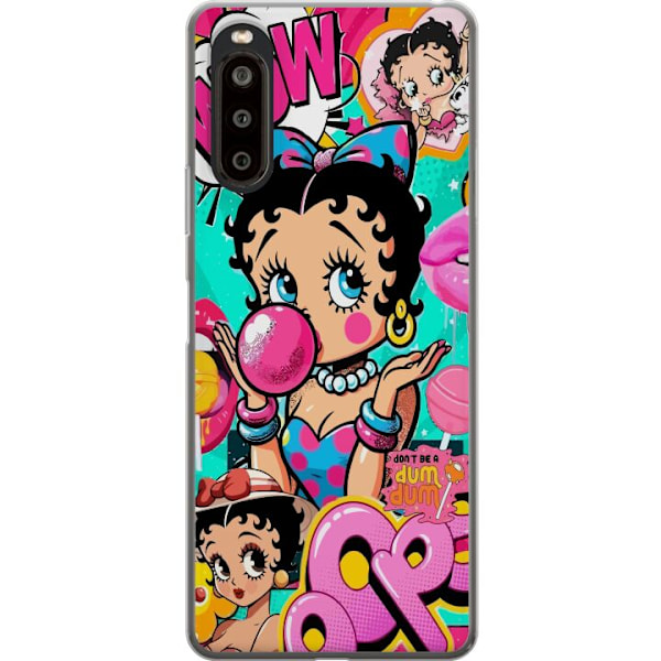 Sony Xperia 10 II Gjennomsiktig deksel Betty Boop