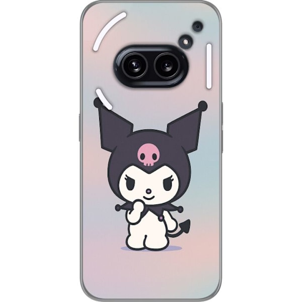 Nothing Phone (2a) Plus Läpinäkyvä kuori Kawaii Sanrio Kuromi