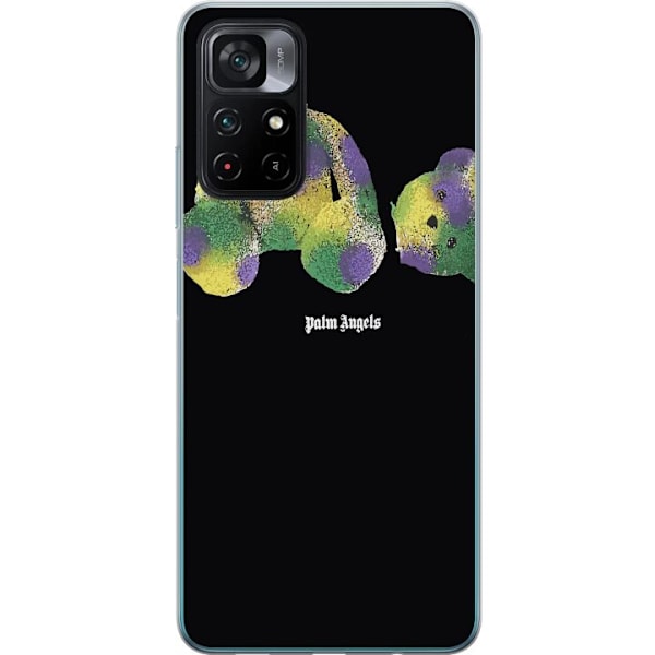 Xiaomi Poco M4 Pro 5G Gennemsigtig cover Teddy Palm Angels