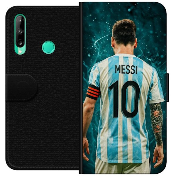 Huawei P40 lite E Tegnebogsetui Messi