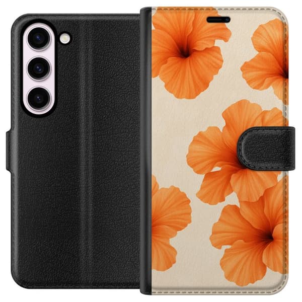 Kompatibel Tegnebogsetui til Samsung Galaxy S23 Papaya Punch