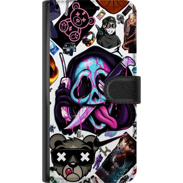Kompatibelt Lommeboketui til Apple iPhone 13 mini Stickers