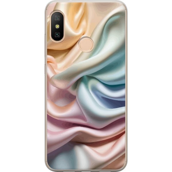 Xiaomi Redmi 6 Pro Genomskinligt Skal Silke